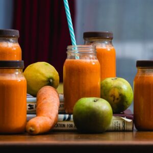 Fresh fruit and vegetable juices